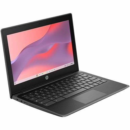 HP Fortis G10 11.6 Touchscreen Chromebook - HD - Intel N-Series N100-8 GB - 64 GB Flash Memory - English Keyboard - Jack Black