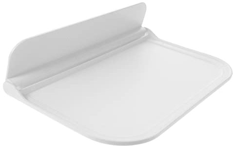 SHOWERORO Klappbares Hängeregal Kunststoff 30x20x2cm Weiß Multifunktionales Wandregal Für Küche Schlafzimmer Und Büro Zur Aufbewahrung Von Seife Und Taschentüchern