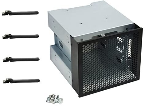 Artibetter Hard Drive Mounting Bracket Kit Bay Hard Disk Tray Accessory for Simple Installation