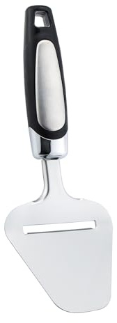 Pelle à fromage ergonomique en acier inoxydable - Coupe-beurre - Trancheuse à fromage à pâte molle et dure - Outil de cuisine pratique