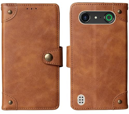 Cheshaoping Housse Téléphone Case Gel Skin pour Doro Aurora A10 / A11 Coque Étui Cas Couverture Antichoc Cover Case (Marron)