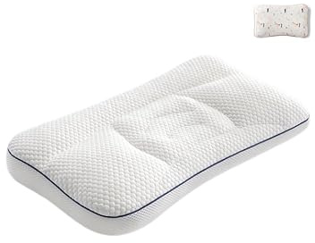SWZEC Dreamynest Comfort Kinder (Weiß + Kissenbezüge,6-12 Jahre)