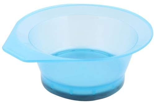 IMIKEYA Ciotola Trasparente per Tintura Chioma 2 Pezzi in Plastica Riutilizzabile per Parrucchiere e Uso Fai da Te Strumento Pratico per Miscelare e Colorare i Chioma in Colore Casuale