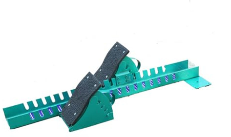 Multi-Functional Starting Block for Track & Field, Professional Athletic Training Aid, Speed Improvement for Runners, Adjustable Pedals for Enhanced Performance