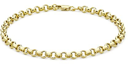 Carissima Gold Damen Hollow Rund Belcher Armband 9k(375)