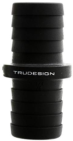 TRUDESIGN Rückschlagventil 1 1/4Ø schwarz SB-Pack