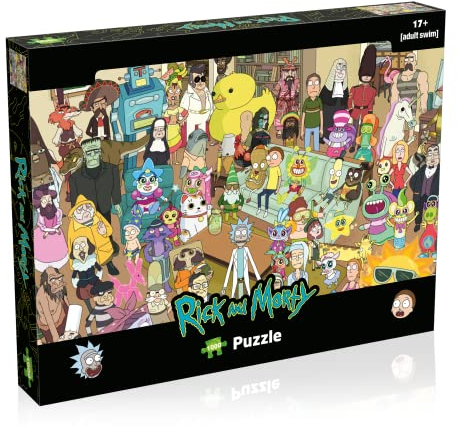 Winning Moves WM00396-ML1-6 Puzzles, Multicolor