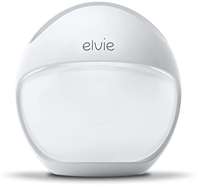 Elvie Curve Silikon-Handmilchpumpe mit Vakuum-Effekt - Freihändig - Diskretes Design - Leicht zu reinigen - BPA-frei – Universalgröße