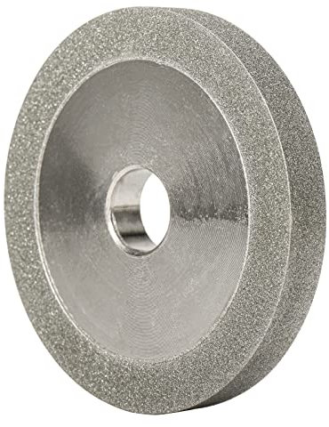 SI FANG 78x12.7x10mm Flat Diamond Grinding Wheel Cutter Grinder Tool, 3 x 1/2 Bore Metal Milling Cutter Sharpener Abrasive Tools for Carbide, Tungsten Steel, Alloy Steel, Glass, Ceramics, Gems, Jade