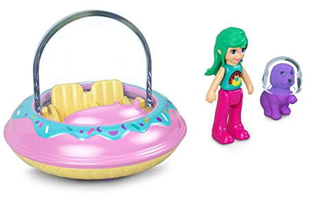 Polly Pocket Fliegendes Auto-Set für Mädchen ab 4 Jahren