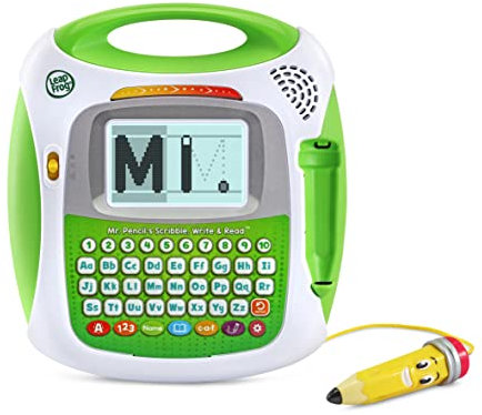 LeapFrog Mr Pencil Scribble Write and Read, Toy for 3 Year Old, Learn Numbers, Shapes & Words, Practice Writing, Interactive Gift for Children Age 3, 4, 5+ Years, English Version