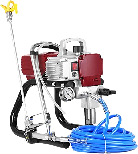 Pulverizador de pintura sin aire de alta presión Pulverizador de pintura de 1500 vatios, Pulverizador de pintura de alta potencia, Pistola de pintura sin aire for barcos, puentes, torres y postes