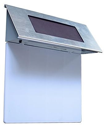 Hemobllo Solar Hausnummernlicht Mit Wetterfeste Solarleuchte Für Haustüren Installieren Sichtbarkeit Bei Nacht Für Außenbereiche