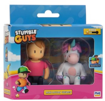 Rocco Giocattoli Stumble Guys Action Figures 2 Pack Ast B cm 8