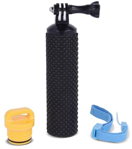 Perche à Selfie Flottante Bobber pour GOPRO, bouée Universelle pour caméras de Sport, Jaune-Noir