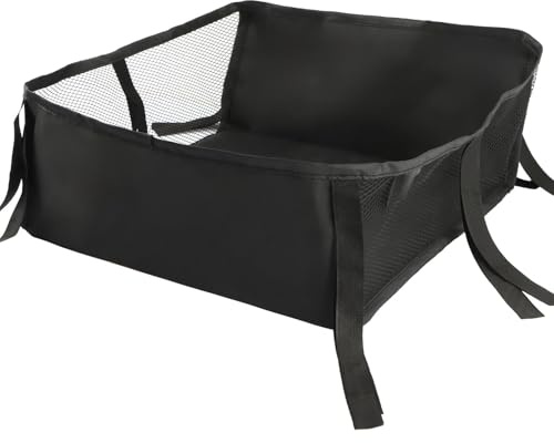 Kinderwagen-Aufbewahrungstasche, Kinderwagen-Unterkorb, Kinderwagen-Organizer, multifunktionaler Kinderwagen-Korb zum Einkaufen, Aufbewahrungskoffer für Kinderwagen (Größe: 35 x 38 cm)