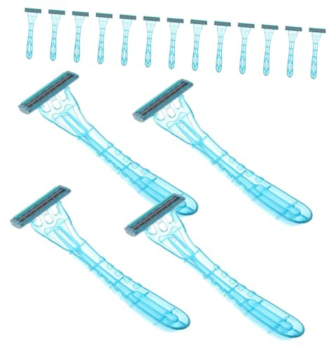 Healeved Maquinilla De Afeitar Corporal Desechable 20 Piezas Tamaño Estándar Para Hombre y Mujer Uso Hotel y Viaje Higiene Seguridad Básica