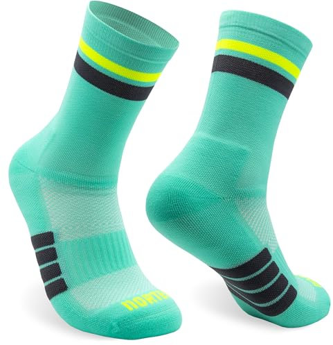 Gesockte Laufsocken & Trailrunning Socken, Gepolstert, Kompressions- & Rutschfest. Technische Sportsocken für Männer und Frauen, ohne Scheuerstellen