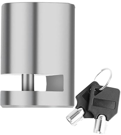 Blocco Disco Ruota Moto - Blocco Freno Antifurto Ad Alta Sicurezza | Preparati Impermeabile Per Heavy Duty Per Moto, Biciclette, Scooter, Protezione Della Bicicletta Esterna, Blocco Di Sicurezza