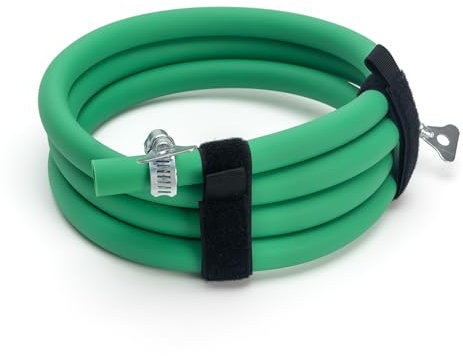 SPI Drain Down Hose Kit, 2-Meter Pipe with 2 Hook and Loop Storage Straps, 2 Hose Clamps, with Anti-Kink Technology for Swift Drainage of Central Heating Systems, Ideal for Radiator Repair