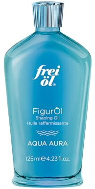 frei öl – FigurÖl AQUA AURA – Anti Cellulite Effekt strafft & festigt die Silhouette, reduziert Cellulite mit Sheaöl & Vitamin E – alle Hauttypen – Mikrobiom-freundlich und vegan, 125ml