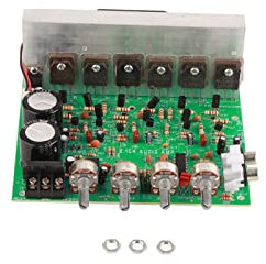 Acouto Power Amplifier Board 2. Channel Subwoofer 300W High Power Volume Potentiometer Module Amplifier BoardPower Moder and Circuit