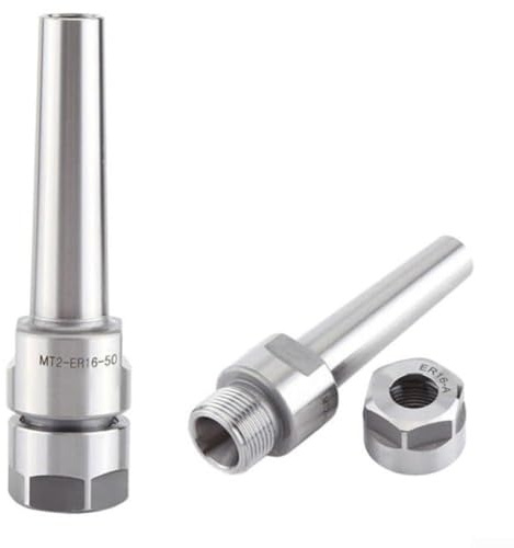 MT2 ER16 Collet Chuck Holder for Morse Taper Adapter for Milling Machines and Small Tools
