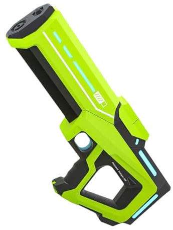 QUXVUIS Rechargeable pour Les Enfants – Pistolet à Eau électrique réaliste, étanche et à Fort rendement, Pistolet Eau Automatique Puissant, Vert