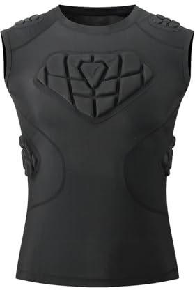 Jormino Chest & Rib Protective Gear for Boys & Girls, Youth Body Padding YL