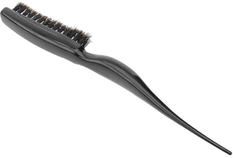 SOIMISS Cepillo para Cardar Cerdas de Jabalí y Plástico, Diseño Ligero y Punta Afilada, Adecuado para Peluquería y Cuidado del Cabello Rizado
