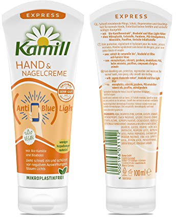 Kamill Hand & Nagel Creme Express Lot de 10 baumes pour mains et ongles 75 ml