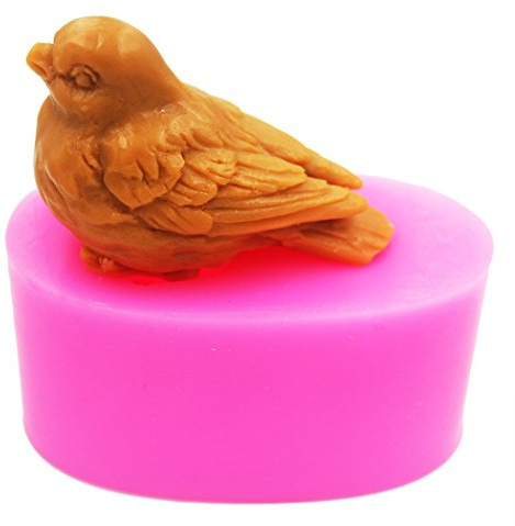 LC Bird N502 Seifenform Silikonform Bastelformen DIY Handgemachte Seife Kerzenformen