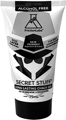 Friction Labs Quick Grip Secret Stuff Flüssigkreide für Sportler - Hergestellt in den USA - Klettern, Gewichtheben, Fitness, Tennis - Empfohlen von Profisportlern - Beste Sport Kreide - 75 ml