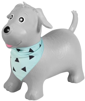 Kindsgut Gioco Gonfiabile per Saltare, Colori tenui e Moderni, Pompa d'Aria Inclusa, Cane
