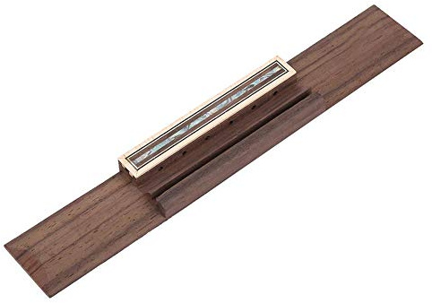 Gitarren Brücke, Rosenholz Guitar Ersatzbrücke, Konzertgitarre DIY Teile, Spielzubehör für Musiker, Luthier und professionelle Instrumente