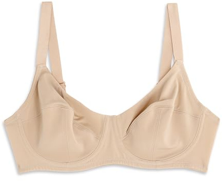 Cotonella, Soutien-Gorge Rebecca en Microfibre Douce - avec Armatures et Doublure sous Bonnet en 100% Coton - Art.CD052