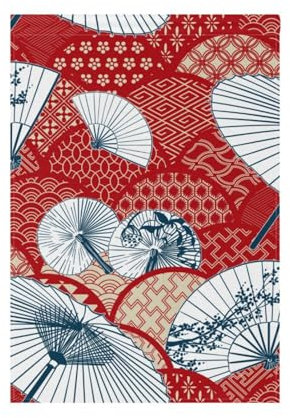 Bandera Abanico Chino Unbrella Bandera De La Casa Durable Divertido Banderas De Poliéster, Para Boda, Exterior, Balcón, 30x45 cm