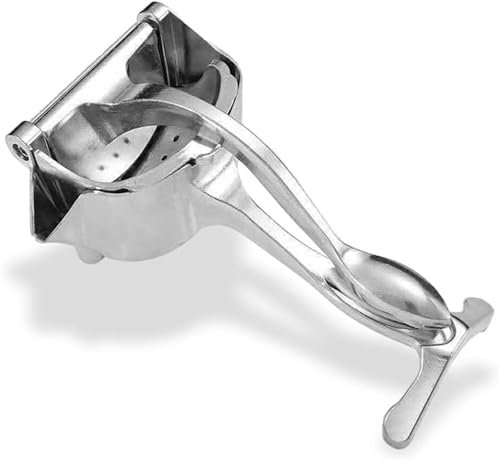 Exprimidor manual de alta resistencia, prensa profesional de frutas y verduras for limones, exprimidor de acero inoxidable, utensilio esencial de cocina.