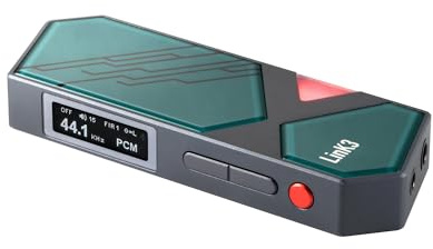 xduoo LINK3 USB DAC Amplificatore per cuffie - ES9039Q2M*2 DAC Chip XMOS XU316 1000mw Potenza di uscita 3.5+4.4 Cuffie Display a colori