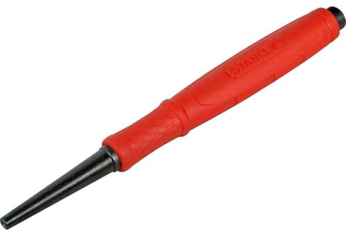 STANLEY 0-58-913 Chasse clous avec Dynagrip, Jaune/argent, 2,4 mm