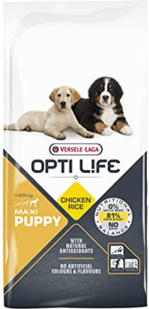 VERSELE-LAGA - Opti Life Puppy Maxi - Trockenfutter für Welpen - Große Rassen - 12,5kg
