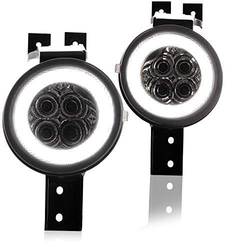 LIGHTDELUX LED Blinkleuchte Blinker mit Positionslicht Standlicht mit Zulassung Black Vision V-220102