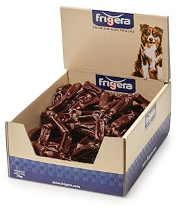 Frigera Cavallo senza fine, 144 pezzi, 1000 g, poco odore, senza glutine e cereali, spuntini per cani, perfetti per l'allenamento