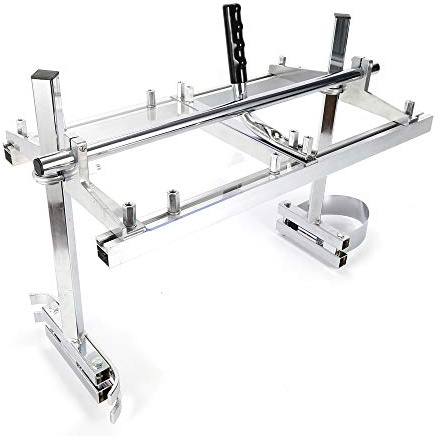 Chainsaw Mill Mobiles Sägewerk Holz Sägehilfe Kettensäge Motorsäge Mühle Aluminium Stahl Schweißen Sägewerk Kettensägen Schnittholz für Erbauer und Holzarbeiter