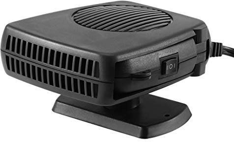 GaRcan 2 in 1 riscaldatore per Auto, Ventola di Raffreddamento, sbrinatore per Parabrezza, Riscaldamento Elettrico, essiccatore per Auto Portatile