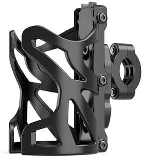Motorrad Zubehör Getränkehalter Lenker Reiten Wasser Tasse Flaschenhalter Für S&uzuki 1200 Dl1000 Dl650 En125 Gixxer(Color:Schwarz)