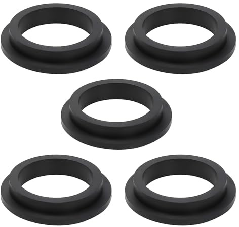 Hioip 5 Guarnizioni di Tenuta in Gomma, Pool O-Ring di Ricambio Accessori per Pompa Filtro a Sabbia Intex 26323CA, 26323EH, 26331CA, 26331EH, 26337EH, Guarnizione della Piscina O-Ring (Nero)
