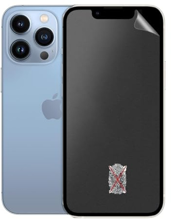 [3 Pezzi] Pellicola Idrogel Opaca Per iPhone 13/13 Pro/iPhone 14 (6.1) | Anti-Glare Pellicola Protettiva,Matt Protezione Schermo Pellicola