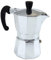 Fackelmann Caffettiera Moka da 2 tazze, per caffè aromatico ed intenso, realizzata in robusto alluminio, con beccuccio anti-goccia e manico ergonomico antiscottatura, Linea Easyprepare