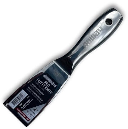 2 inch Professional Stainless Steel One Peice Strong Decorating Filler, 5 cm Scraper Knife, UX2F